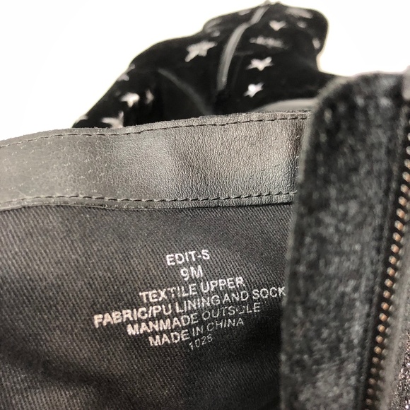 Steve Madden Velvet Star Ankle Booties 9 - Picture 8 of 8